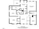 Second floor plan featuring bedrooms, primary bath, sitting room, balcony, and walk-in closets at 104 Bollienger Dr, Princeton, NC 27569