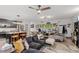 Spacious living area featuring modern kitchen, comfortable seating, and a versatile workspace, ideal for daily living at 1115 Sepelo Way, Efland, NC 27243