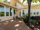 Spacious back deck with large windows, offering outdoor views and natural light at 112 Lancaster Dr, Chapel Hill, NC 27517