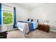 Comfortable bedroom featuring a double bed and a chest of drawers at 115 Jensen Dr, Wendell, NC 27591