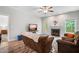 Spacious living room featuring a fireplace, television, and comfortable seating for relaxing and entertaining at 115 Jensen Dr, Wendell, NC 27591