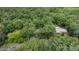 Secluded home nestled among lush trees offering privacy and a tranquil setting at 134 Chateau Rd, Durham, NC 27704