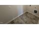 This laundry room has tile flooring at 16 Freedom Heights Ln, Smithfield, NC 27577