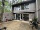 The private backyard features concrete patio at 1708 Quail Ridge Rd, Raleigh, NC 27609