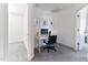 Bright office with desk and chair on the second floor landing at 194 Catskill Ct, Burlington, NC 27217