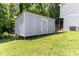 Durable utility shed with a clean design, offering practical storage for tools and outdoor equipment at 194 Catskill Ct, Burlington, NC 27217