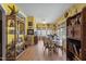 Brightly lit dining room featuring wood floors and decorative furniture at 229 Hocutt Farm Dr Dr, Clayton, NC 27527