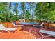 Inviting in-ground pool with surrounding deck offers a perfect outdoor relaxation and entertainment space at 25 Misty Way, Franklinton, NC 27525
