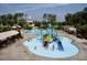 Community splashpad offers a variety of activities and water fun for the whole Gathering at 3021 Remington Oaks Cir, Cary, NC 27519
