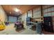Spacious garage with an abundance of storage space at 3197 Carriage Creek Ct, Haw River, NC 27258