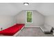 Bedroom featuring carpeted floors, a twin bed and a futon at 3841 Rawls Church Rd, Fuquay Varina, NC 27526
