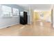 Bright living space showcases beautiful laminate flooring and great natural light at 403 S Webb St, Selma, NC 27576