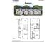 Exterior elevation with floor plan showing the layout of the home at 543 Stream Walk Xing, Wendell, NC 27591