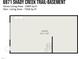 Basement floor plan of a home featuring a large garage at 6971 Shady Creek Trl, Rougemont, NC 27572