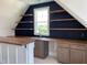 Loft area with wood countertops, floating shelves and a stainless sink at 90 Water Willow Ln, Zebulon, NC 27597