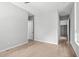 Spacious, light-filled bedroom with hardwood floors and ample closet space at 9021 Albatross Ct, Raleigh, NC 27613