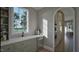 Kitchenette offers stainless steel appliances and ample counter space in a room with natural light at 913 Tyrrell Rd, Raleigh, NC 27609
