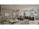 Spacious open-concept living area, seamlessly blending kitchen, living, and dining spaces, perfect for modern living at 913 Tyrrell Rd, Raleigh, NC 27609