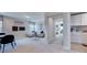 Spacious game room featuring neutral color palettes and an opening to the bedroom at 1021 Dillon Lake Dr, Knightdale, NC 27545