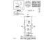 Detailed plot map showcasing house placement, setbacks, lot dimensions, and utilities at 1021 Dillon Lake Dr, Knightdale, NC 27545