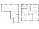 Detailed floor plan showcasing layout of the home, including room names and locations at 148 Daneborg Rd, Durham, NC 27703