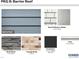 Charming exterior color palette featuring Barrier Reef, Arctic White, Gray Stack, Carbon, and Tricorn Black at 178 Gilmer St, Fuquay Varina, NC 27526
