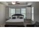 Bright bedroom with built-in cabinets and lots of natural light at 2309 Redbridge Ln, Apex, NC 27502