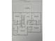 This second floor layout shows five bedrooms, a loft, and a floored storage option at 2309 Redbridge Ln, Apex, NC 27502