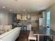 Bright kitchen with stainless appliances, pendant lighting, and island seating at 2309 Redbridge Ln, Apex, NC 27502