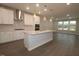 This new kitchen has stainless appliances, an island with sink, and a light and airy feeling at 2733 Hunter Woods Dr # 570, Apex, NC 27502
