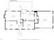 First floor plan of a home showing the kitchen, Gathering room, living room, dining room, and 2-car garage at 2840 Mattlyn Ct, Raleigh, NC 27613