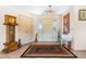 Welcoming foyer featuring hardwood floors, natural light and neutral wall color at 3187 Wilsons Mills Rd, Smithfield, NC 27577