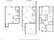 Detailed floorplan illustration with approximate measurements for each room at 4355 Pond Pine Trl, Morrisville, NC 27560
