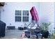 Covered patio area perfect for relaxation and enjoying the outdoors at 4355 Pond Pine Trl, Morrisville, NC 27560