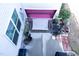 Private patio featuring a swing and plenty of plants for relaxing outdoors at 4355 Pond Pine Trl, Morrisville, NC 27560