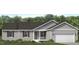 Attractive one-story home boasts a well-maintained lawn, an attached two-car garage, and a classic design at 4461 Poppy Mallow Ln, Oxford, NC 27565