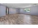 This finished basement features wood-look flooring and recessed lighting at 4508 Old Us 421 N N, Siler City, NC 27344