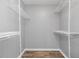 This walk-in closet features painted walls and wire shelving at 4508 Old Us 421 N N, Siler City, NC 27344