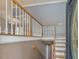Bright foyer with hardwood floors and a staircase leading to the second level at 4508 Old Us 421 N N, Siler City, NC 27344