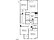 Second floor plan featuring owner's suite, laundry room, and three bedrooms at 5208 Ranger Grove Way, Raleigh, NC 27604