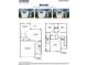 Floorplan showcasing a 3 bed, 2.5 bath, 2-car garage, and 2-story home layout at 613 Stream Walk Xing, Wendell, NC 27591