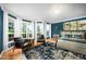 Stunning main bedroom features bay windows, elegant decor, hardwood floors, and designer accents for a luxurious retreat at 80 Shambley Meadows Dr, Pittsboro, NC 27312