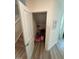 Cozy storage nook with a variety of toys and supplies stored efficiently at 99 Still Hand Dr, Clayton, NC 27527