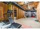 Spacious unfinished basement area with visible framing, ductwork, and some equipment at 104 Edgewater Cir, Chapel Hill, NC 27516