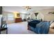 Expansive bedroom allows space for both sleeping and entertaining, offering lots of light at 121 Walter Hagen Dr, Mebane, NC 27302