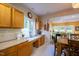 Bright kitchen area with eat-in space and great light from the large window at 121 Walter Hagen Dr, Mebane, NC 27302