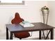 Modern desk with books in bright office at 126 Barclay Rd, Chapel Hill, NC 27516