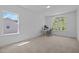 Bedroom with large windows offering plenty of natural light, and neutral color palette at 1338 The Parks Dr, Pittsboro, NC 27312