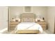 Inviting bedroom showcasing a bed with bedside tables, lamps, and a neutral palette at 1412 Maple Branch Cir # 35, Graham, NC 27253