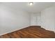 Spacious bedroom with hardwood floors and natural lighting at 1704 Fawn Chase Ct, Wake Forest, NC 27587